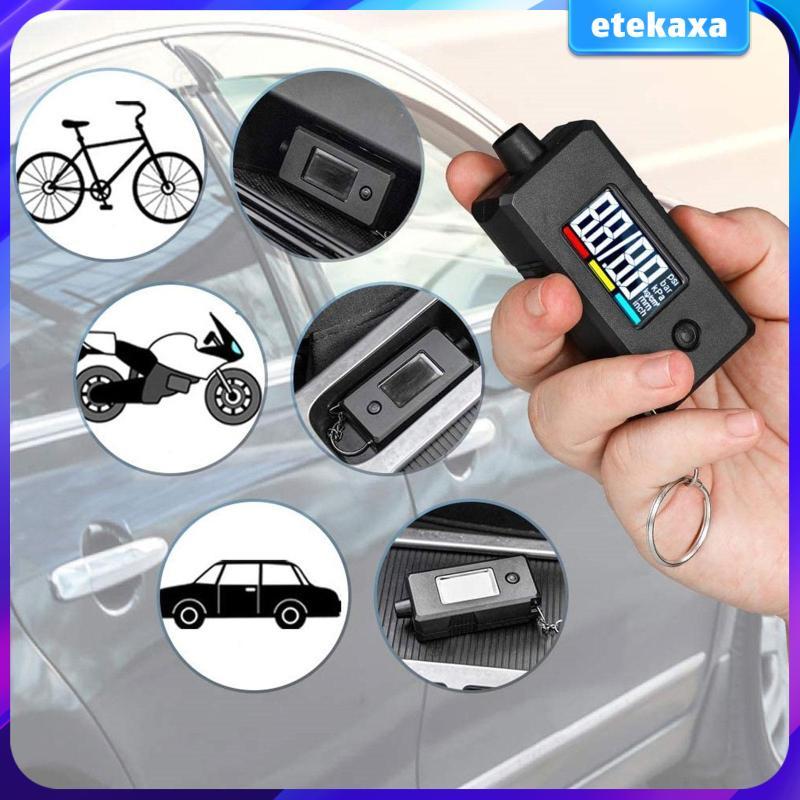 [Etekaxa] Digital Tire Pressure Gauge Practical Detection Tread Depth ...
