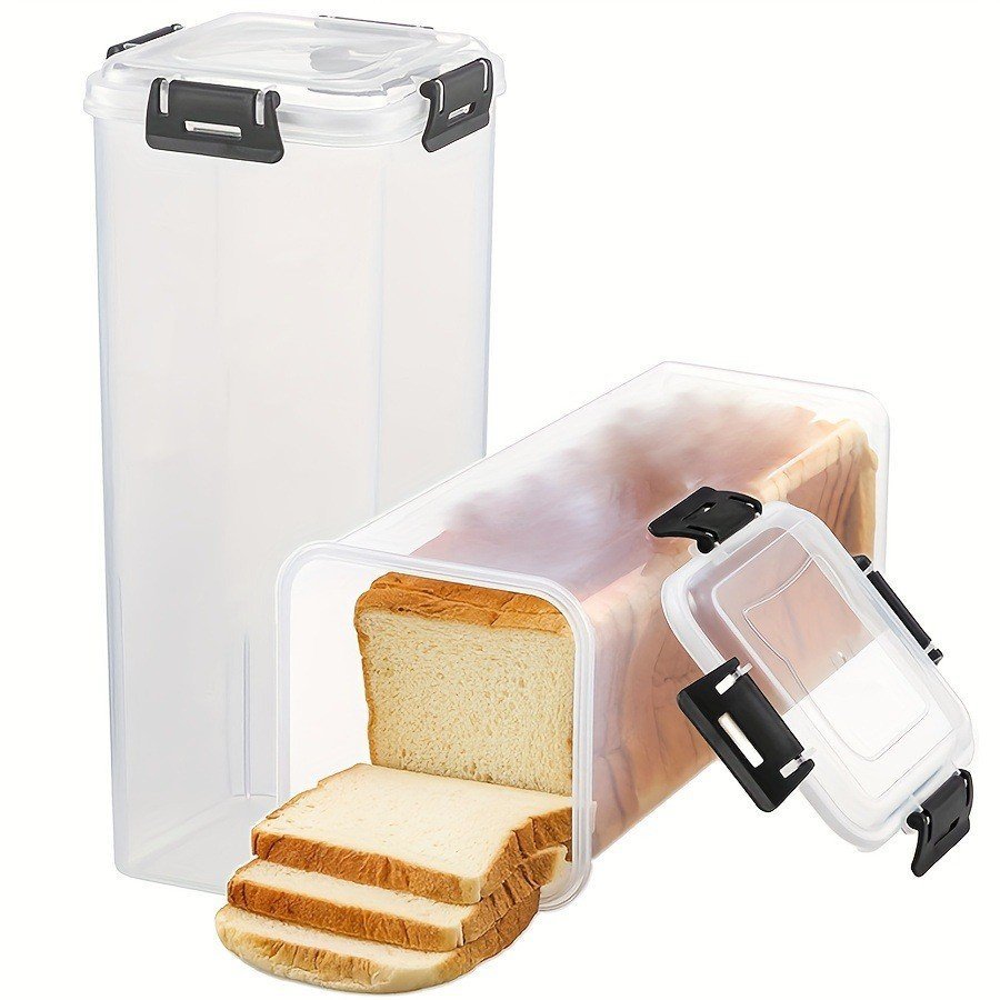 Bread Drawer Storage Box Toast Preservation Box Distribution Sealed Jar ...