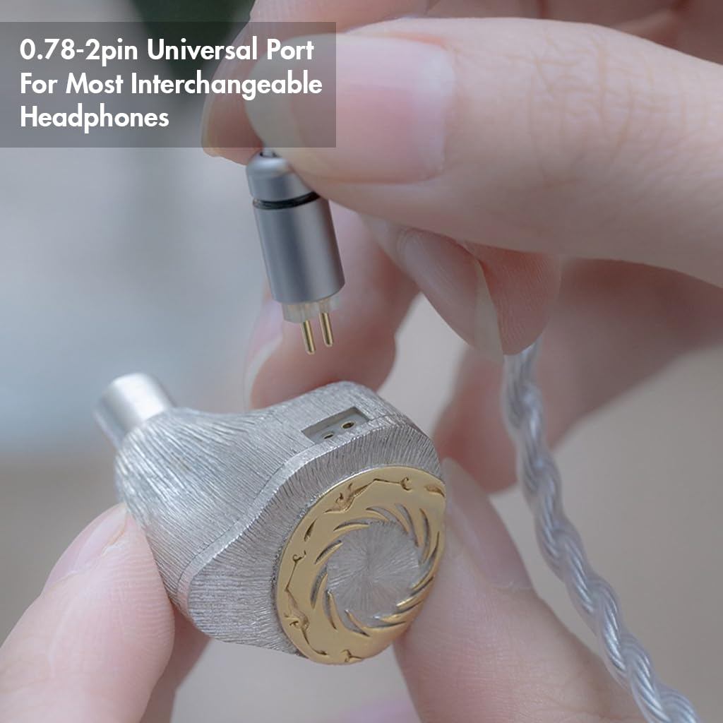 Moondrop Free DSP USB-C Earphone Upgrade Cable Fully Balanced Audio ...