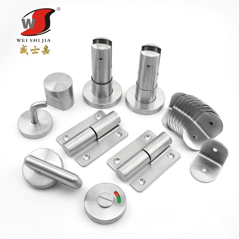Bathroom Hardware Toilet Partition Matching Page Handle Thickened ...