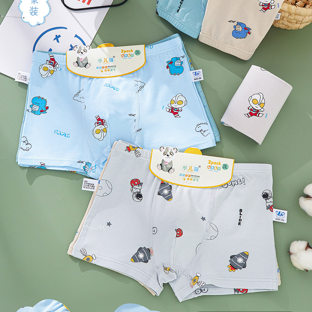 POPmaker shop Celana Dalam Anak Laki-laki Boxer BR86 - Desain Karakter Lucu, Bahan Tebal yang Nyaman Dipakai Sepanjang Hari COD - Gambar 3