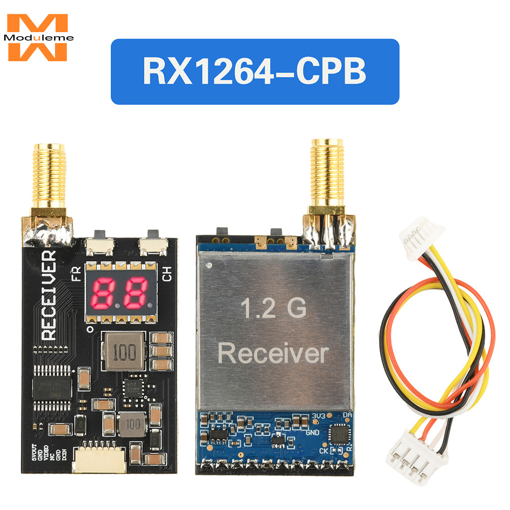RX1264-CPB Wireless FPV Image Transmission Module 1.2G 64-Channel FM ...