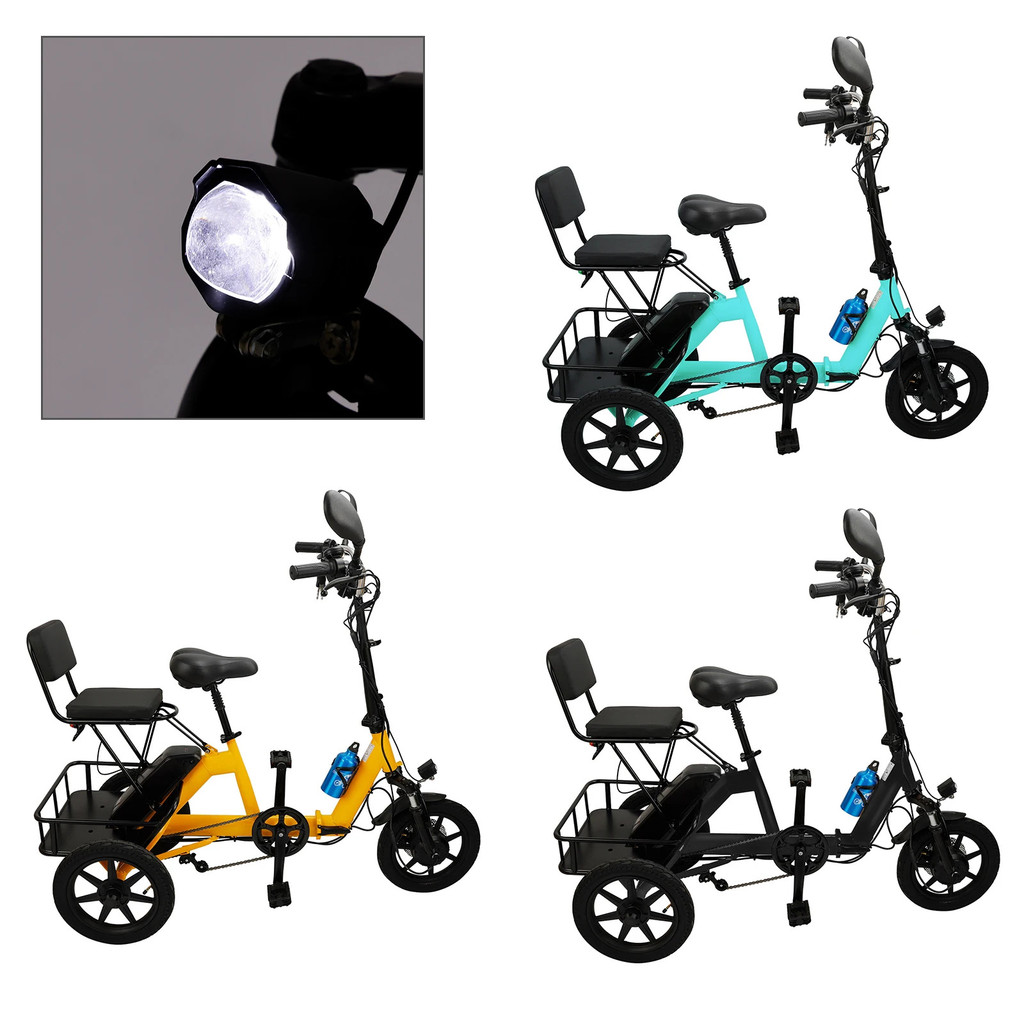 Artudatech Three Wheel Electric Trike For Adults 3 Wheel Motorized ...