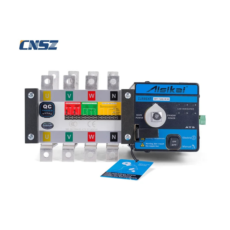 High Quality 4P 160A ATS Dual Power Automatic Transfer Switch Diesel ...