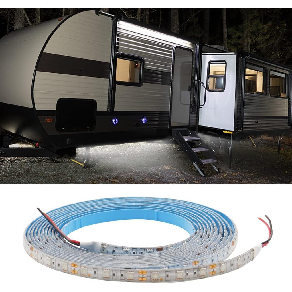 RV Underglow Led Light Kit, 12V 16.4FT RV Awning LED Light Strip ...