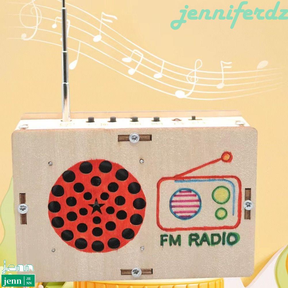 JENNIFERDZ Science Education Radio, Handmade DIY Steam Model DIY FM ...