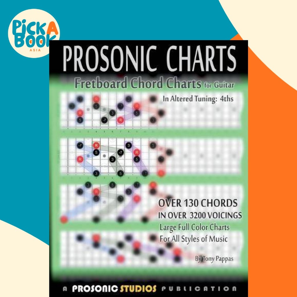 Fretboard Chord Charts for Guitar - In Altered Tuning : 4ths by Tony ...