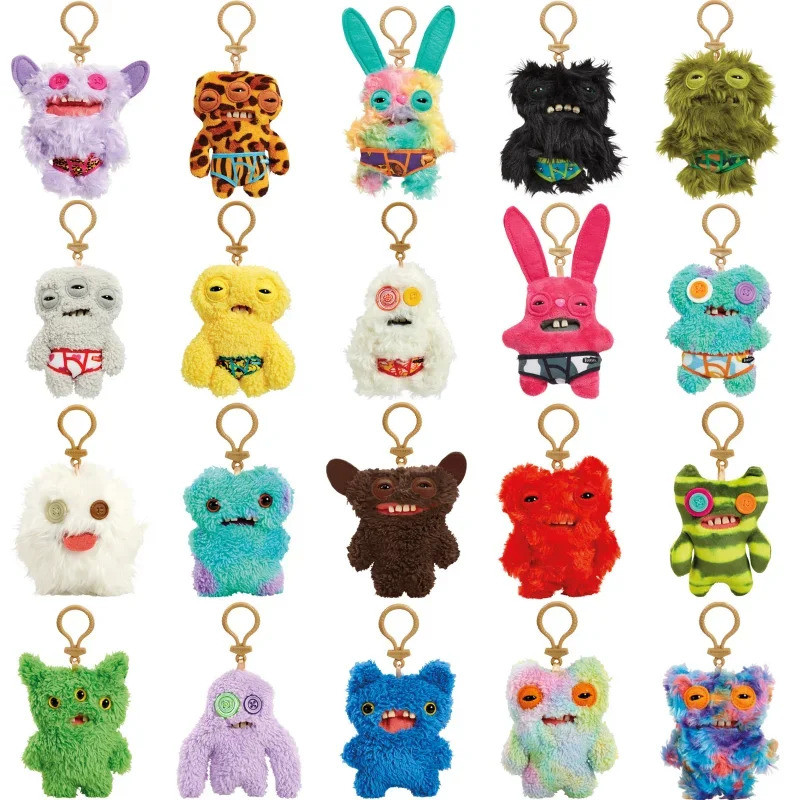 Fuggler Monster Rabbits Plush Keychain Funny Ugly Teeth Kawaii Stuffed ...