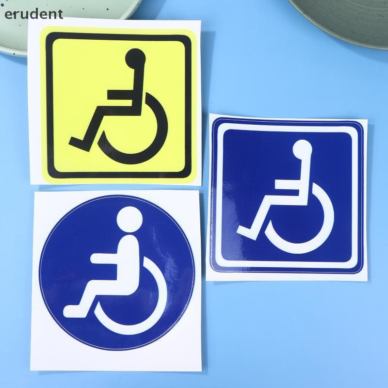 erudent 2PCS Disabled Wheelchair Handicap Car Stickers For Auto Window ...