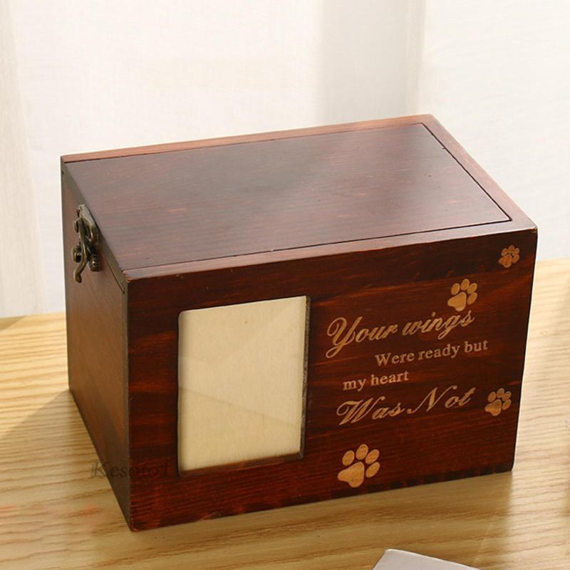 [Kesoto1] Urn for Ashes, Burial Memorials Pet Loss Gifts Wood Funeral ...