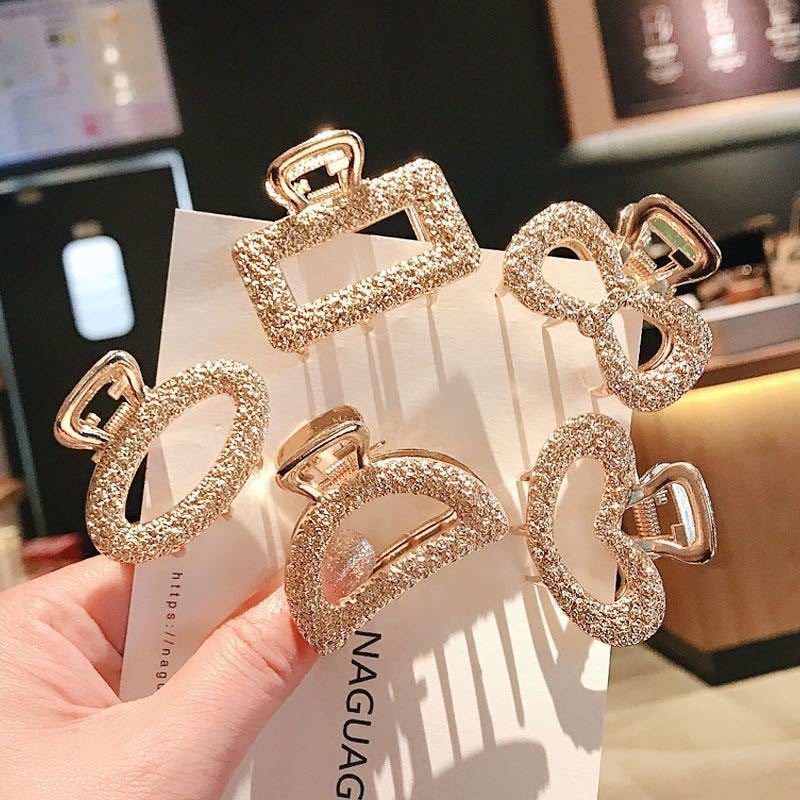 POPmaker Shop Jepitan Rambut Gold Elegan COD - Gambar 3