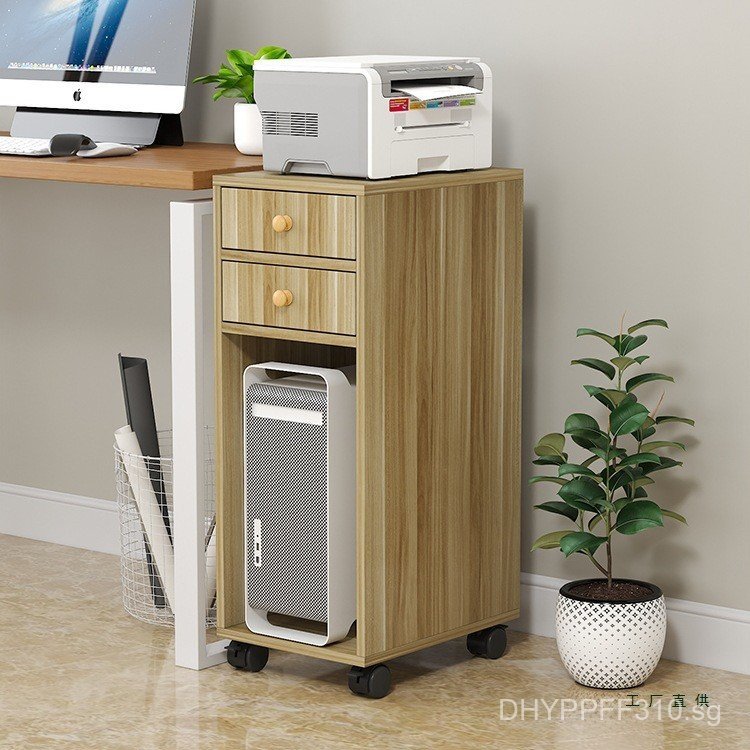 Lockable Computer Storage Shelf Mainframe Cabinet Printer Floor Cabinet ...