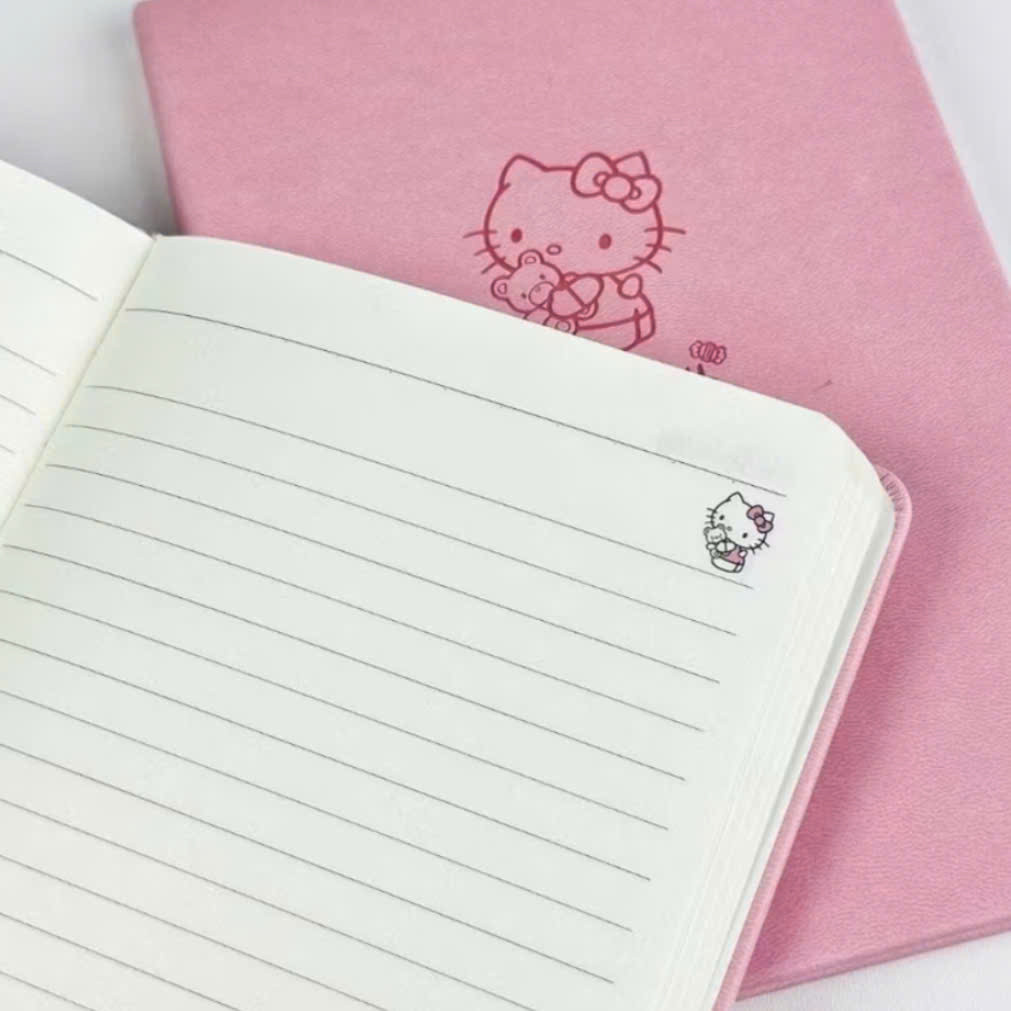 EXTREMELY CUTE PASTEL PINK HELLO KITTY BOOK – NOTES EVERY DAY MORE ...