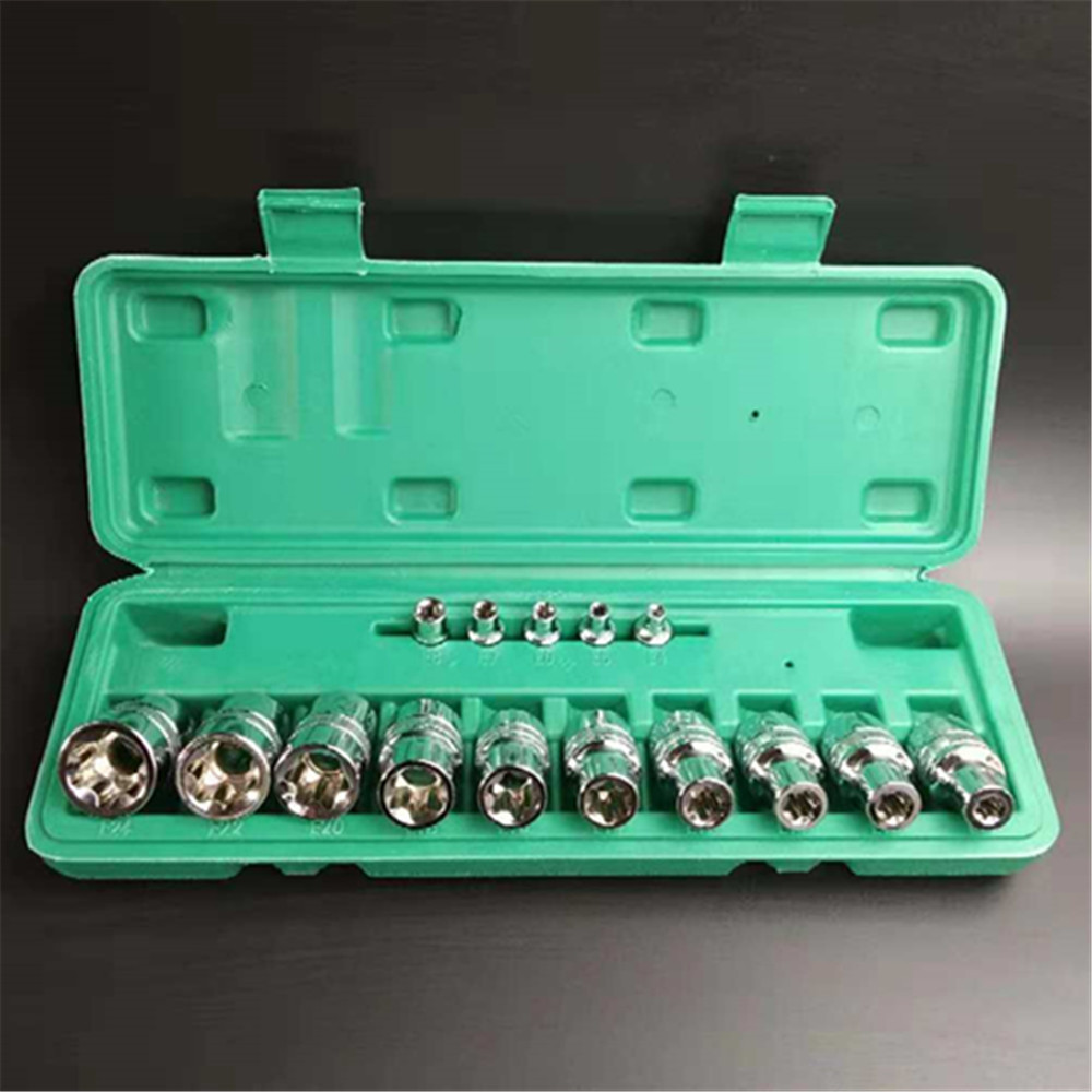 10Big Deal E Socket Combination E Plum Blossom Socket Repair Tool Set ...