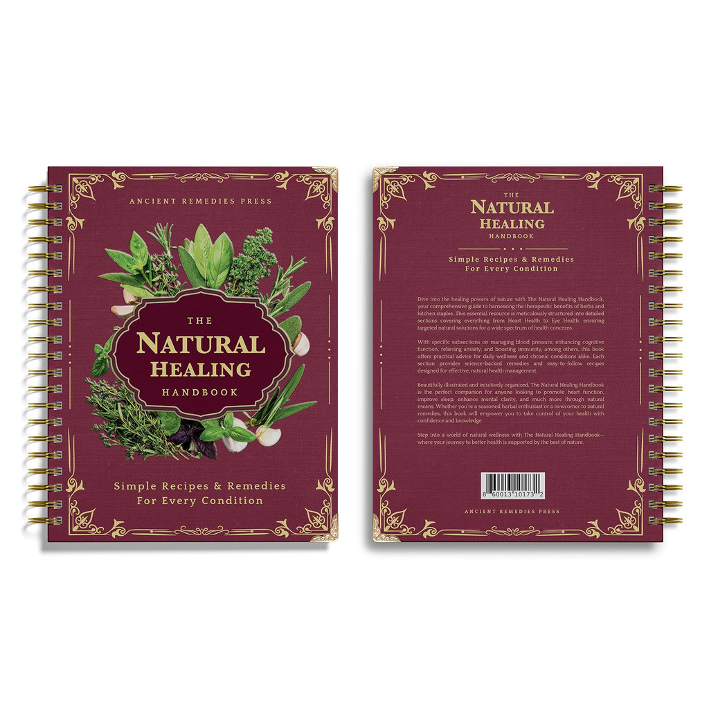 THE NATURAL HANDBOOK Bound For Herbal Remedies And Natural Recipes By Ancient £17.49 - UK