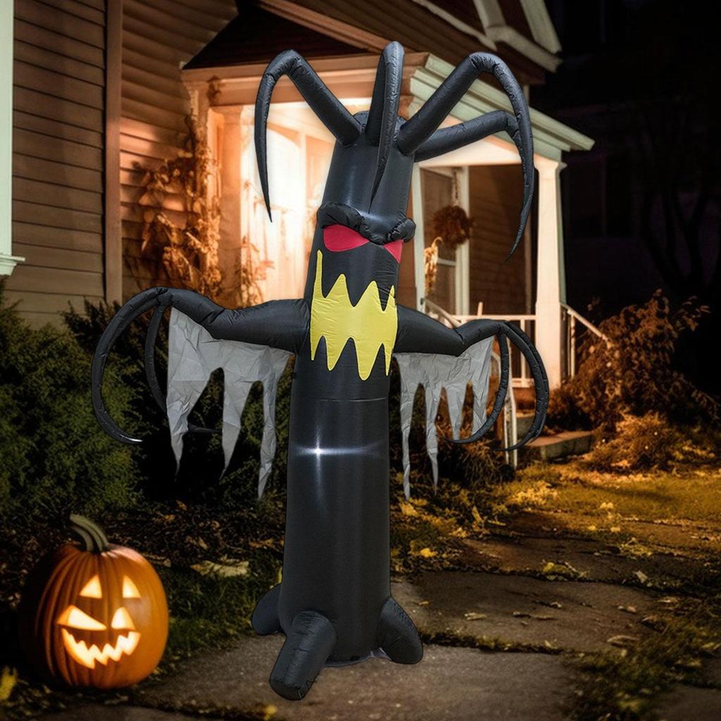 [xdnblun] Devil Tree Halloween Inflatable Spooky Scary for Haunted ...