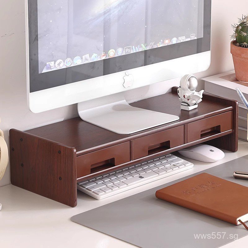 Drawer Shelf Storage Box Base Organizer Desktop Computer Heightening ...