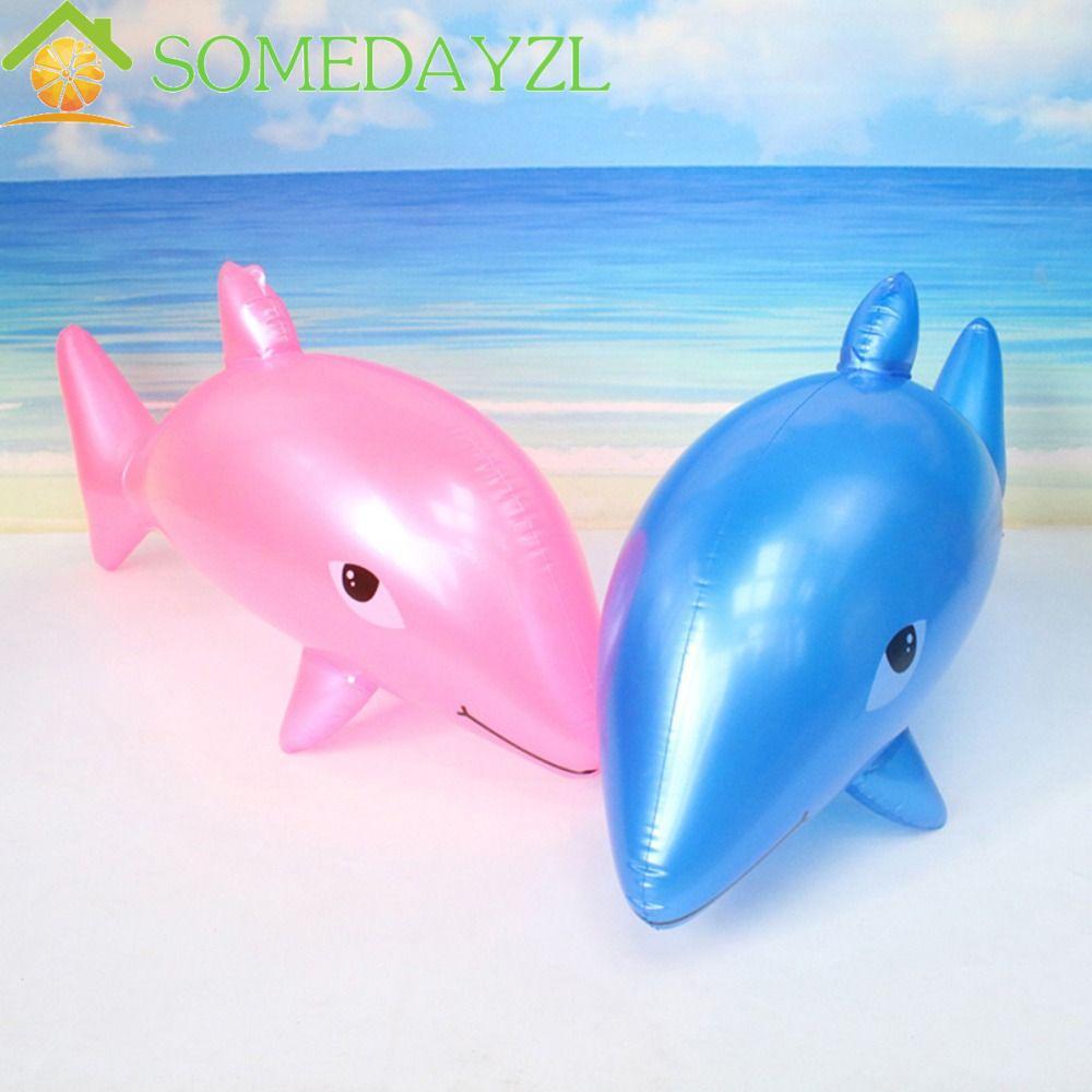 SOMEDAYMX Beach Swimming Rings Swimming Pool Party Simulation Dolphin ...