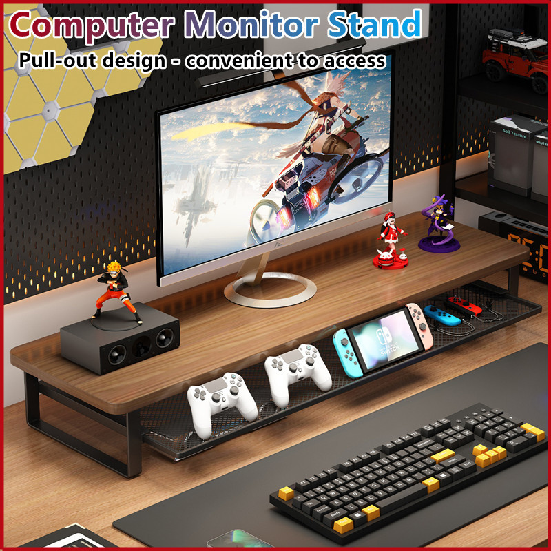 100CM Computer Monitor Stand Desk Laptop Stand Monitor Stand Riser ...
