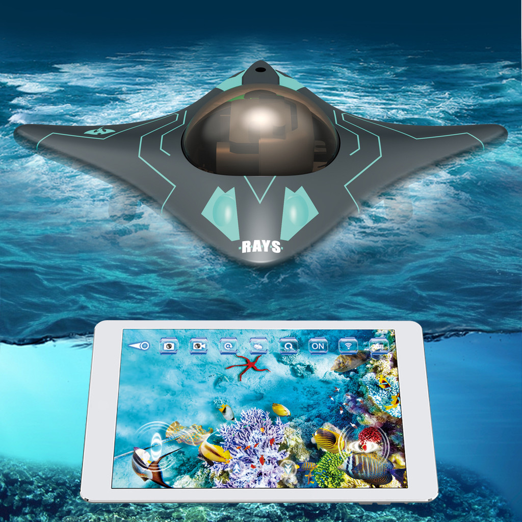WIFI Remote Control Four-Way Real-Time Transmission Underwater Camera ...