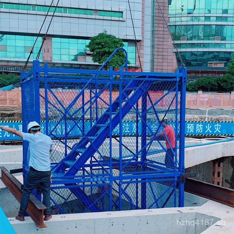 Construction Manufacturer Ladder Bridge Cage Combined Municipal Safety ...