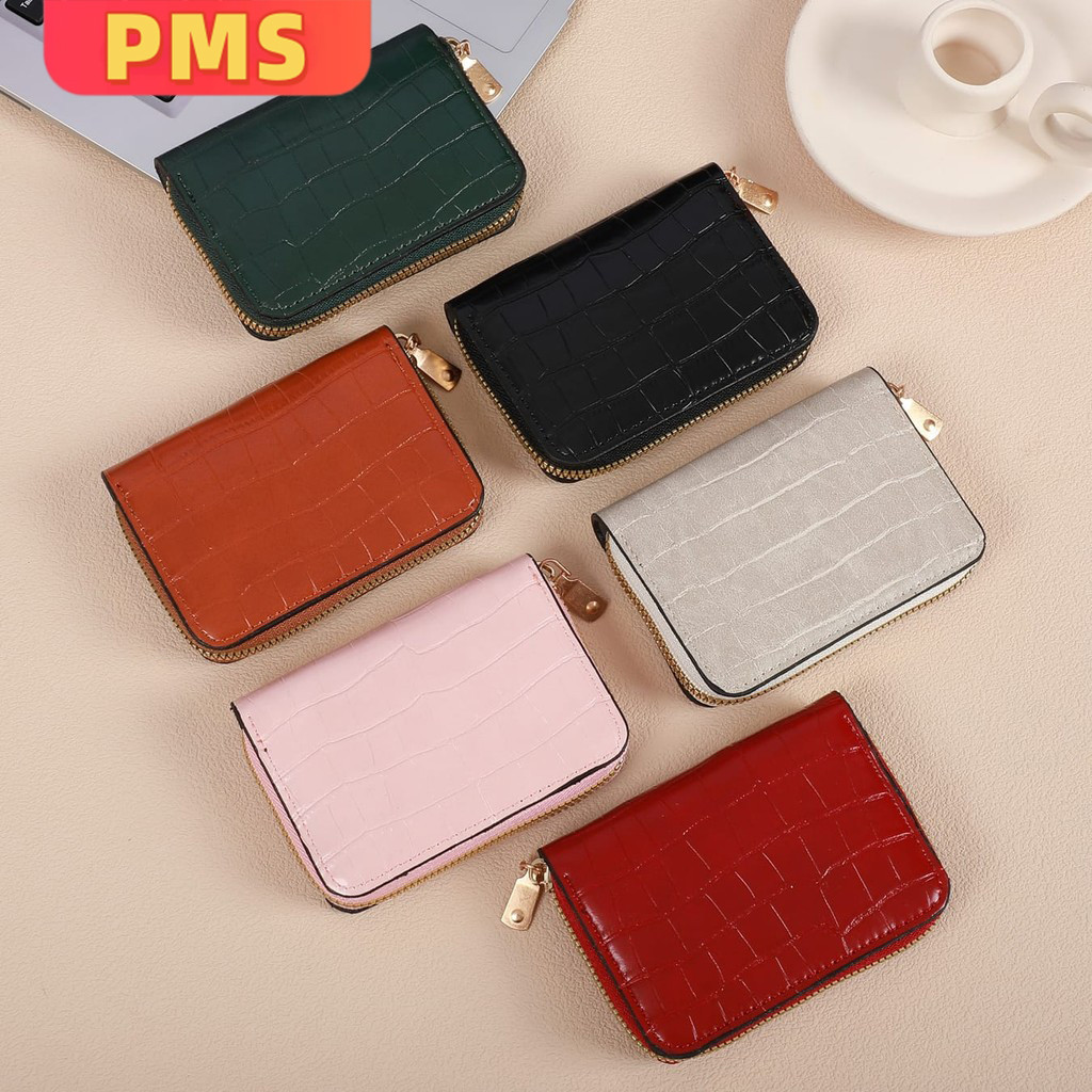 POPmaker Dompet Wanita Croco 11 Slot Stylish