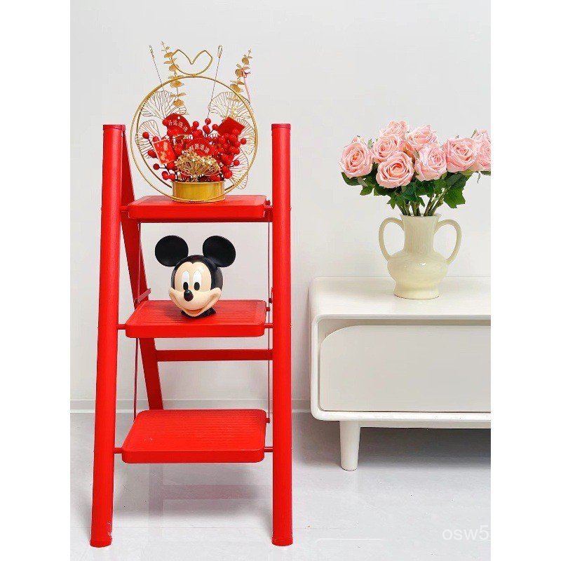Herringbone Folding Flower Stand Climbing Ladder Festive Ladder ...