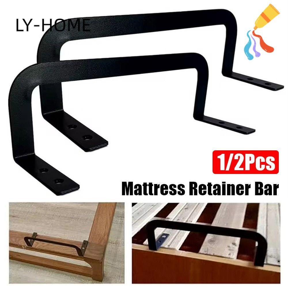 LIAOYING 1/2Pcs Mattress Retainer Bar, Prevent Mattress Sliding Bar ...