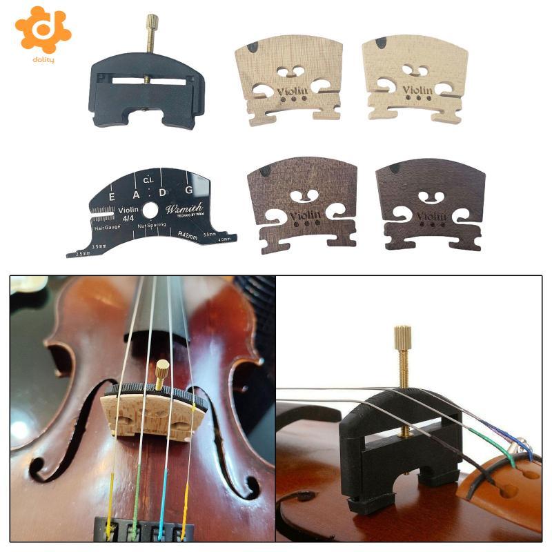 [Lacooppia2] 4/4 Full Size Violin Bridge with Violin String Lifter ...
