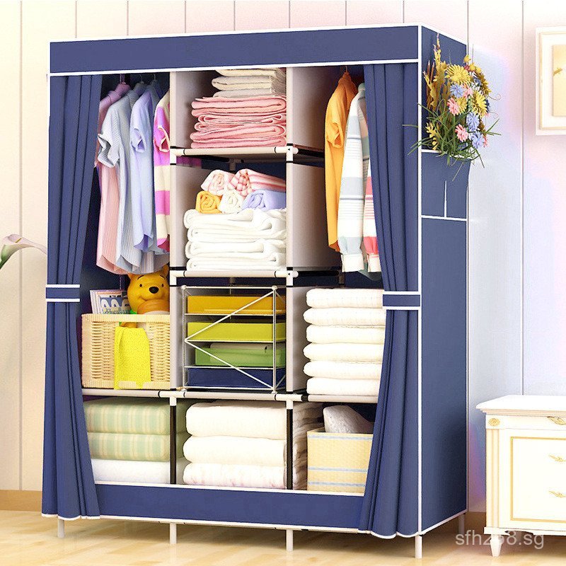 Simple Wholesale Home Wardrobe Economical Cabinet Rental House ...