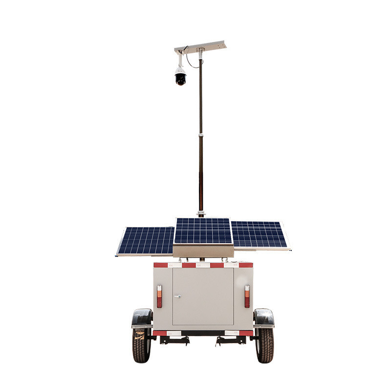Solar Mobile Sentinel Station Monitoring System Camera Dome Mount ...