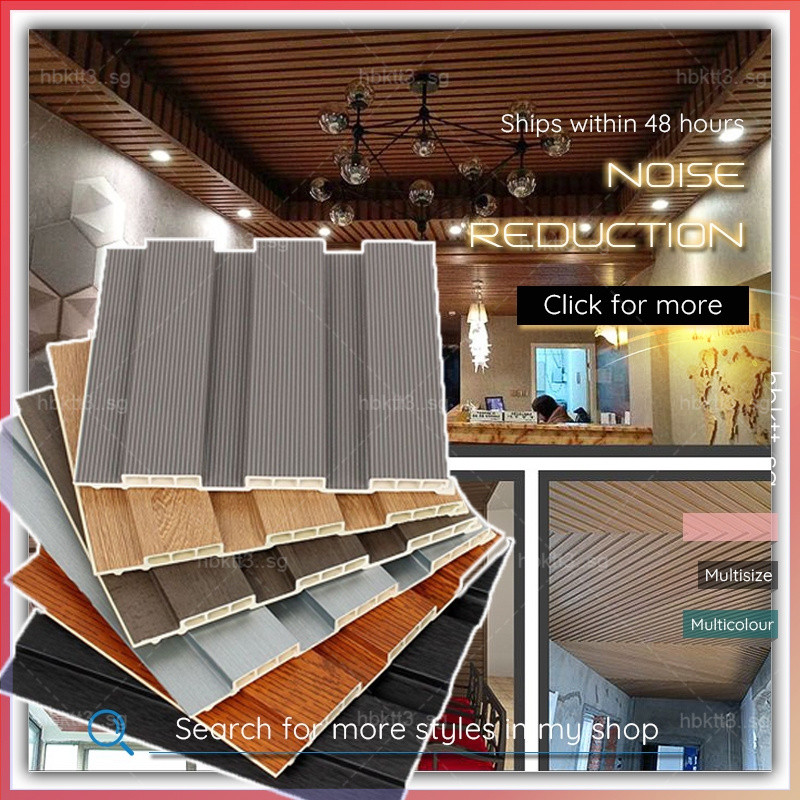 partition Wall panel fluted panel noise reduction board TV Background ...