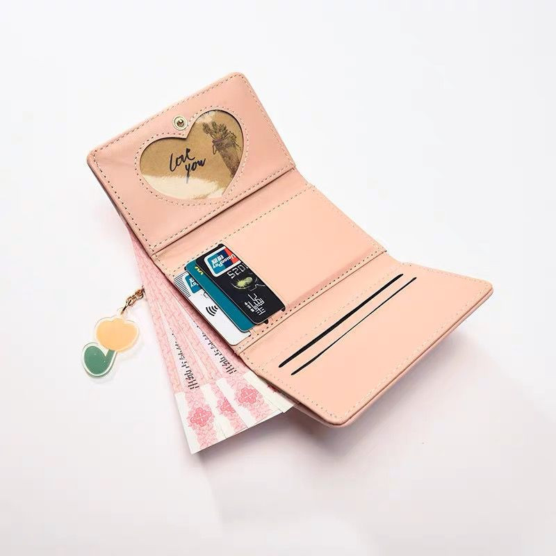 POPmaker Dompet Lipat Wanita Bunga Multifungsi - Gambar 3