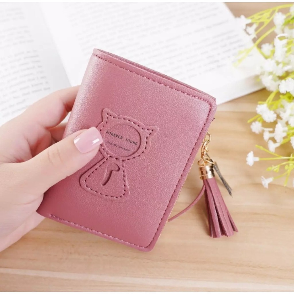 LAAPAKA DOMPET WANITA KOREAN FASHION TRENDY FASHION WALLET - Gambar 2