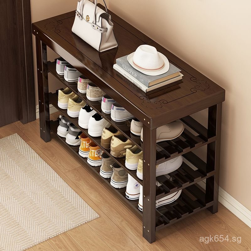 Entryway Seat Stool, Integrated Doorway Shoe Cabinet, Home Shoe ...