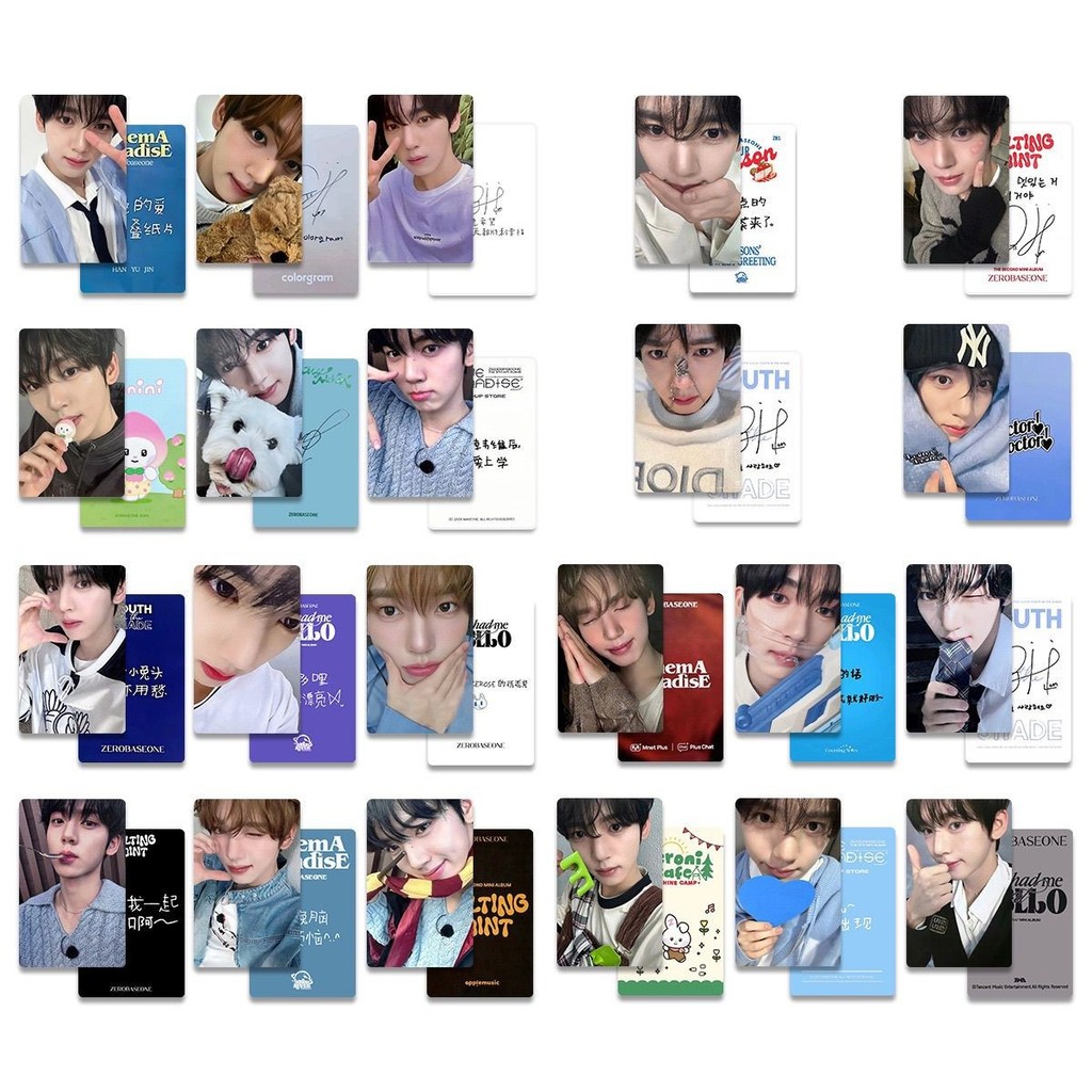 ZB1 Combination HAN YUJIN Merchandise Photocard Bonus Card HAN YUJIN ...