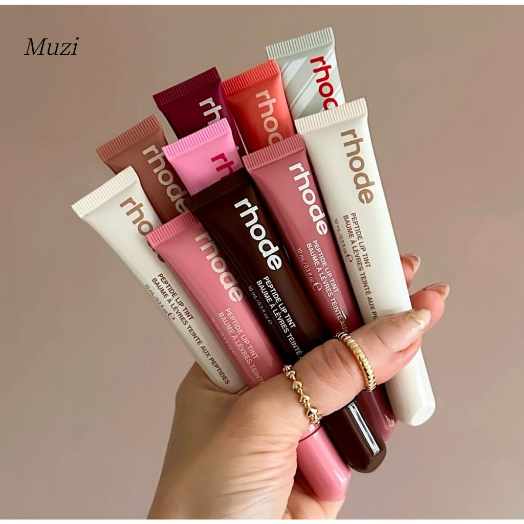 Muzi】Rhode Peptide Lip Treatment Raspberry Tint Moisturizing 润