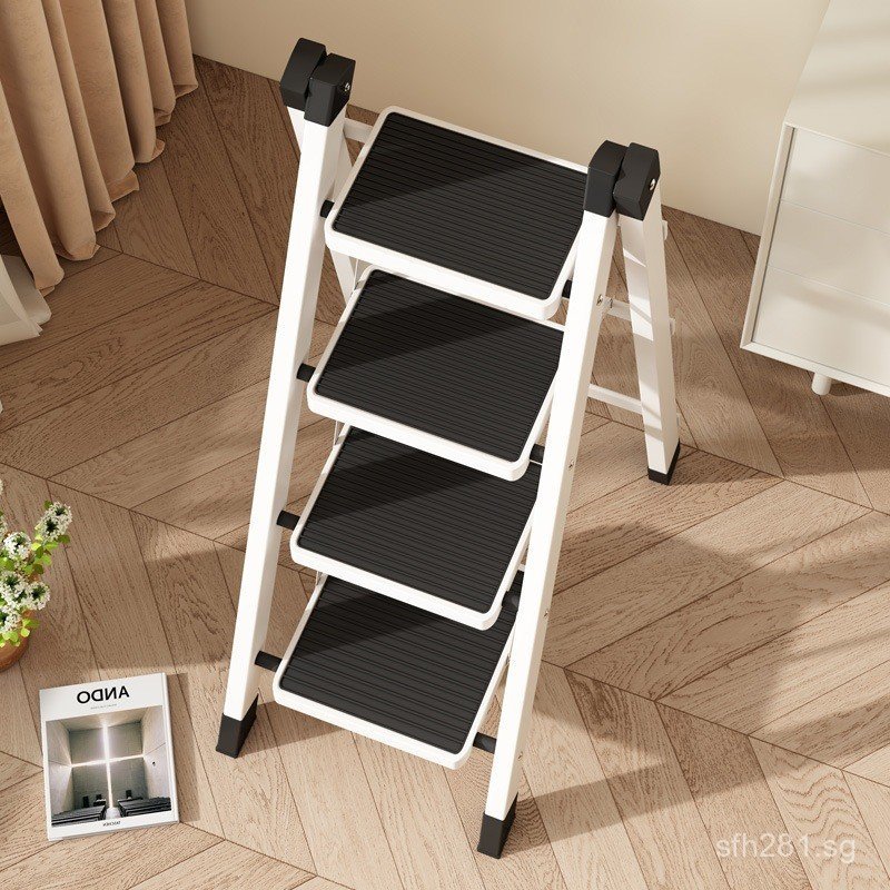 Ladder Step Stool Small Household Climbing Ladder Folding Three-Step ...