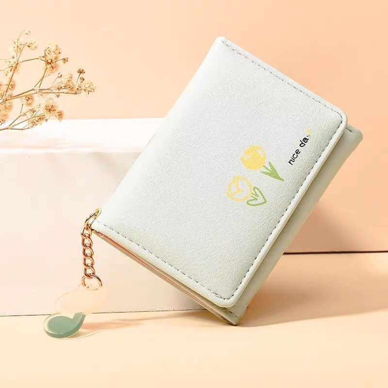 POPmaker Dompet Lipat Wanita Bunga Multifungsi - Gambar 4