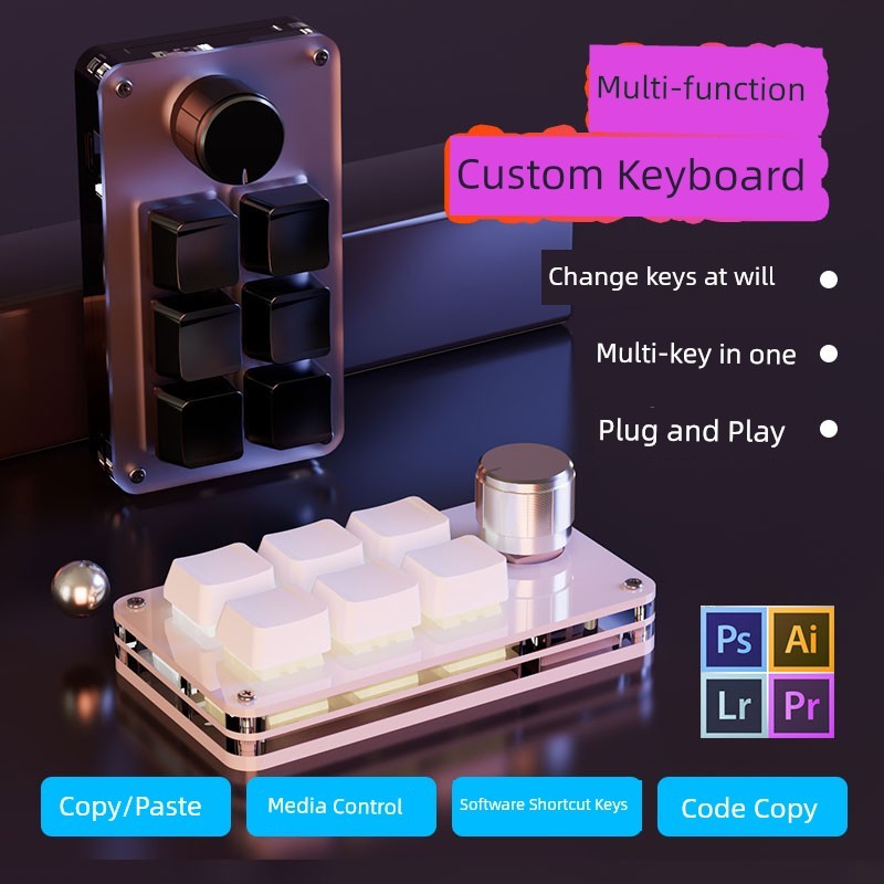 keycap gaming keyboard Designer keypad ps drawing shortcut key macro ...