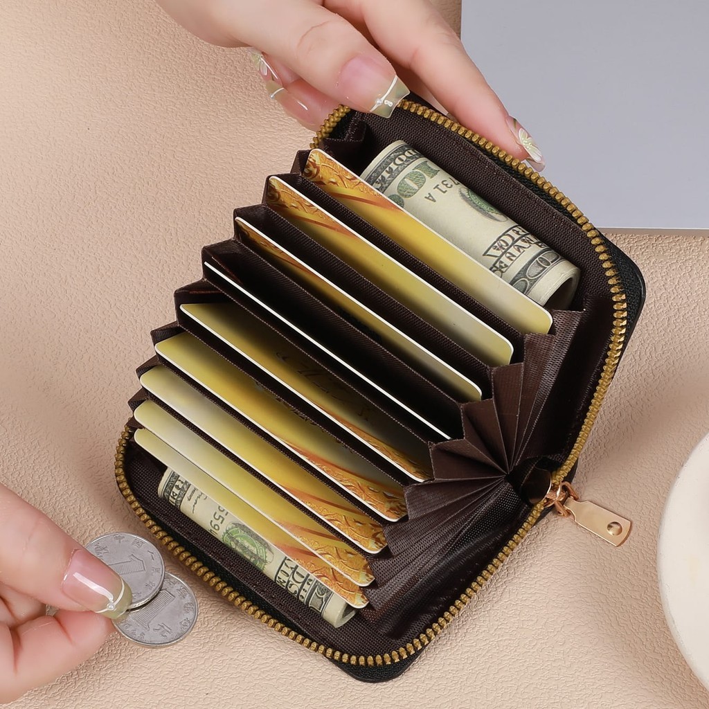 POPmaker Dompet Wanita Croco 11 Slot Stylish - Gambar 3