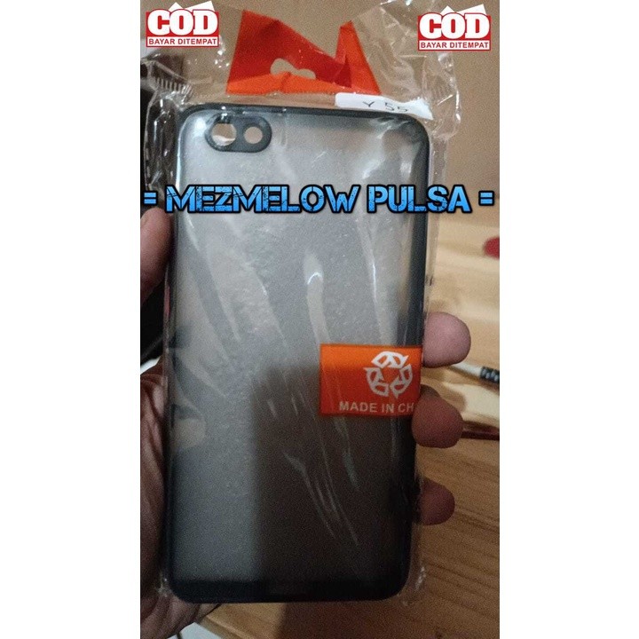 Casing Hardcase Transparant Color Pelindung Kamera Case VIVO Y55