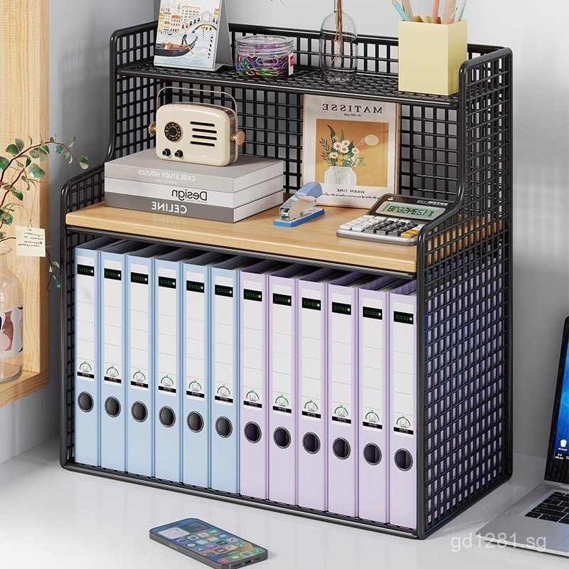 Storage Small Organizer Rack Storage Basket Multi-layer Bookshelf ...