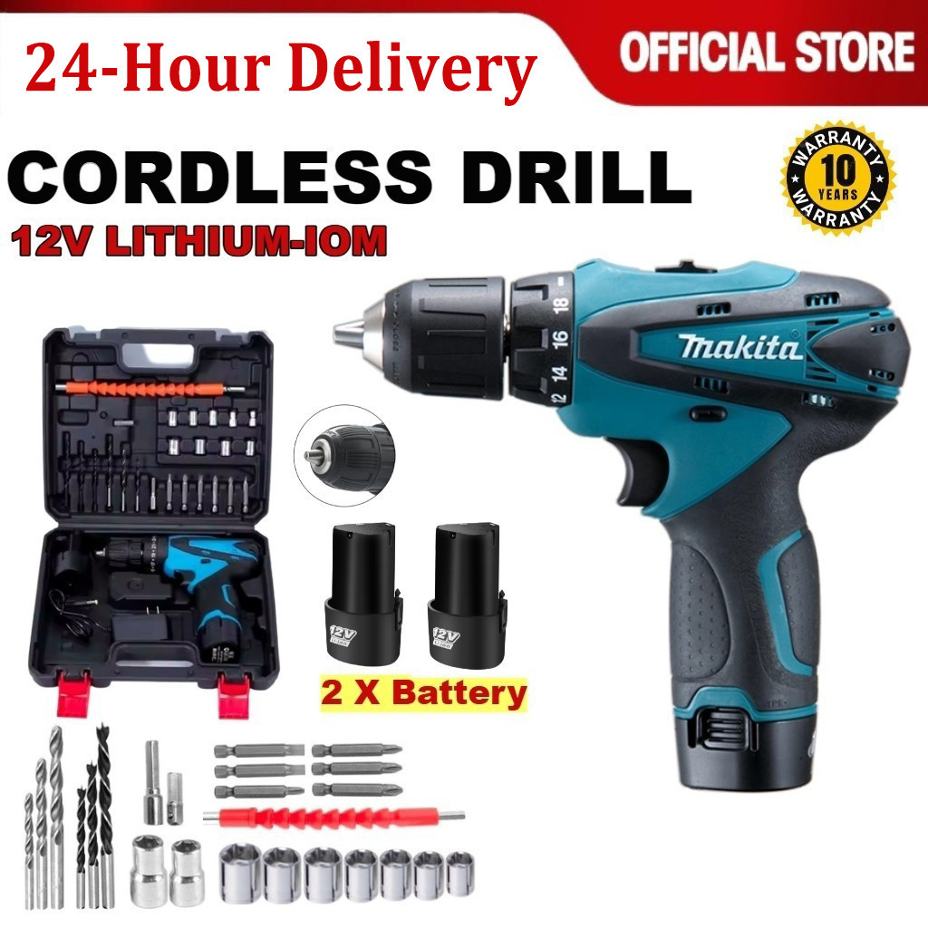 Multifunctional Cordless hammer Drill Cordless Drill Driver Hand Drill ...