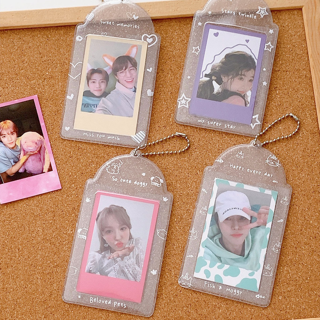 POPMAKER SHOP Gantungan Card Holder / Photocard Holder PVC - Model Lucu untuk Gantungan Tas, Kunci, atau Aksesoris Lainnya COD - Gambar 4