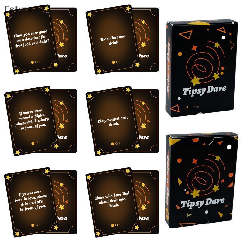 Fstyzx 50-Pack Party Game Cards Multiplayer Tabletop Entertainment ...