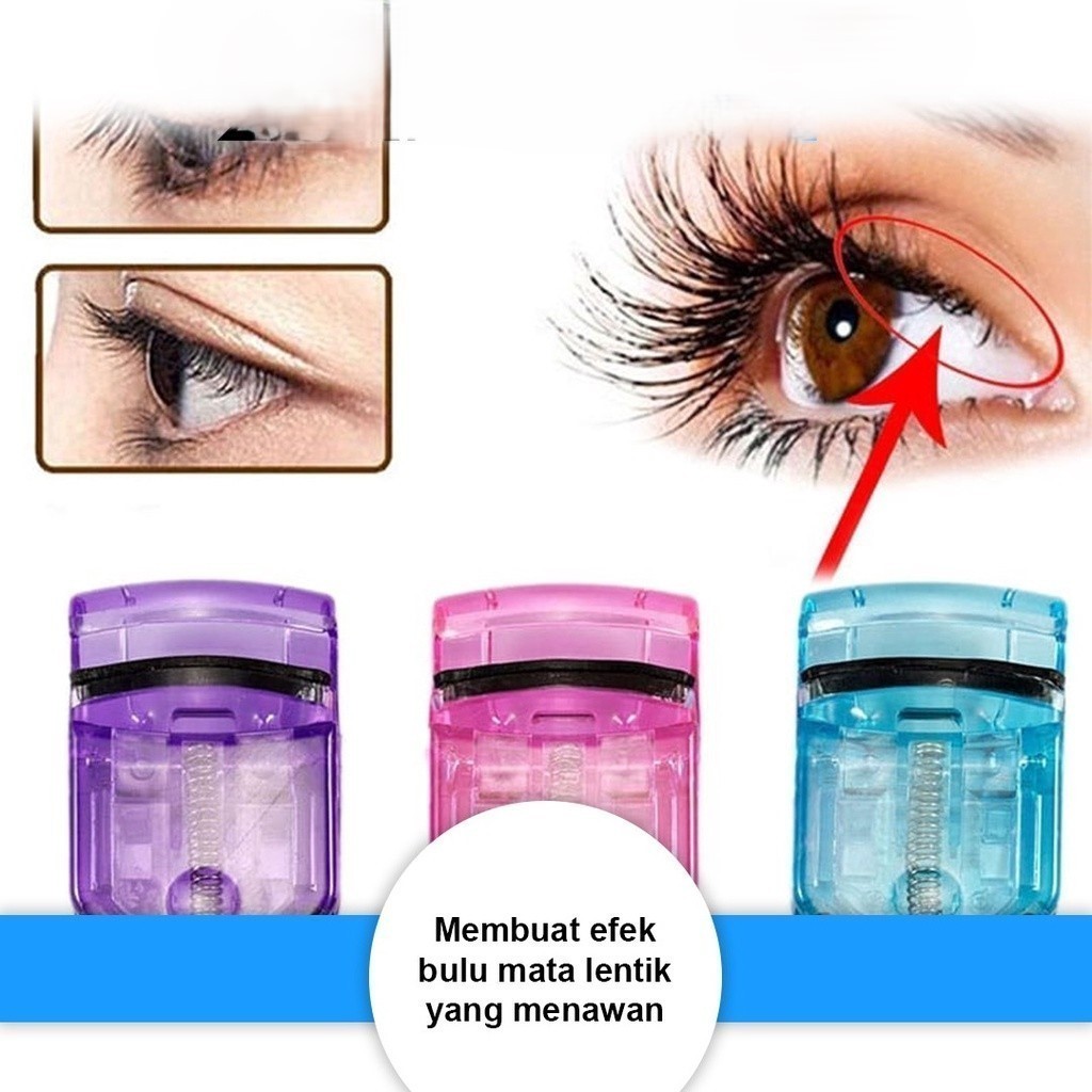 POPmaker Mini Eyelash Curler Portable Praktis - Gambar 4
