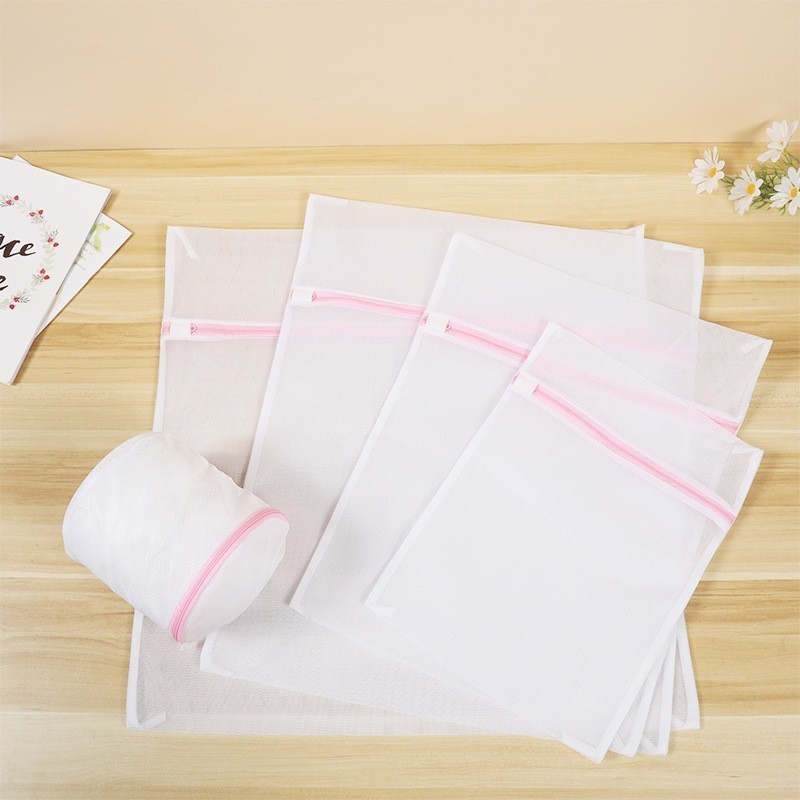 Tas Jaring Laundry Nilon Untuk Pakaian Halus - Gambar 4