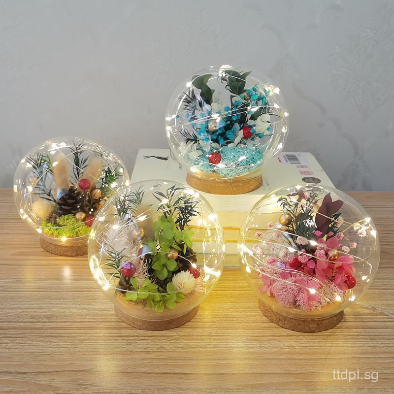 New Handmade Product diy Gift Eternal Flower Glass Ball Material Kit ...
