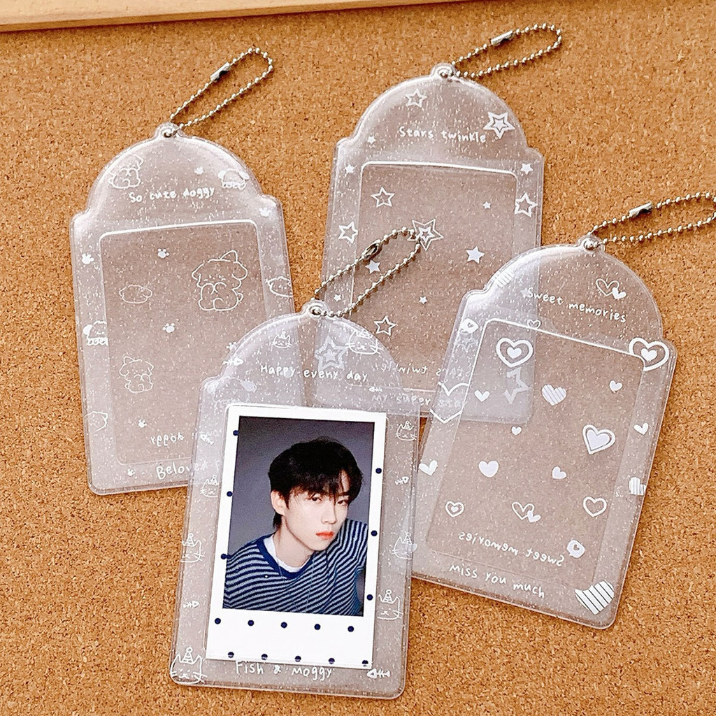 POPMAKER SHOP Gantungan Card Holder / Photocard Holder PVC - Model Lucu untuk Gantungan Tas, Kunci, atau Aksesoris Lainnya COD - Gambar 2